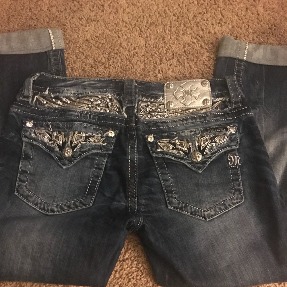 Miss me jean capris size 29